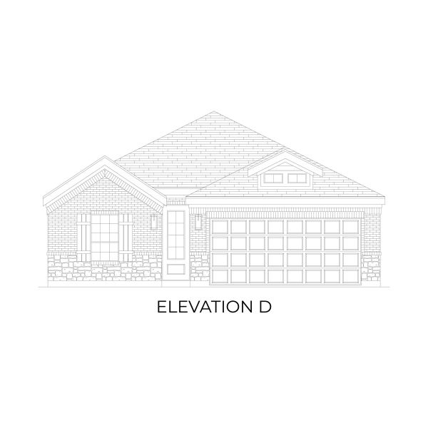 Representative rendering of the exterior for the Adams F by First Texas Homes (Image 6). Representative rendering of the exterior for the Adams F by First Texas Homes (Image 6).