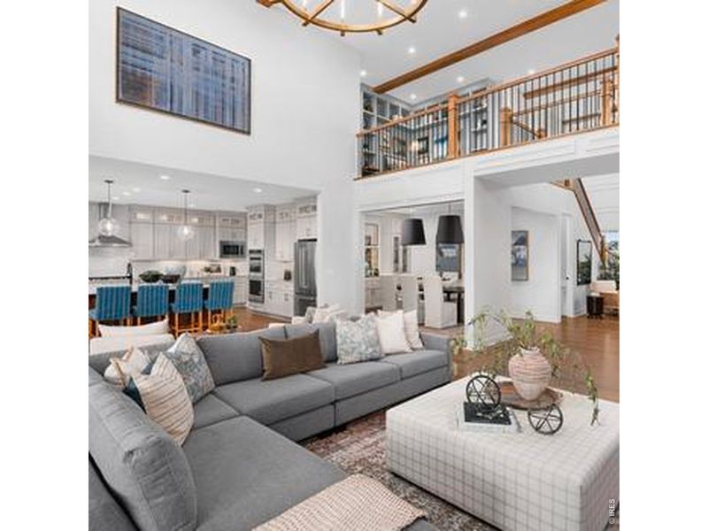 Furnished interior view inside a new home in , Timnath (Image 11).