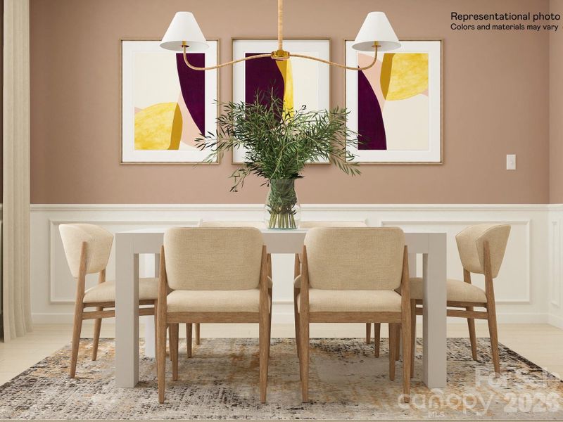 Furnished interior view inside a new home in Roselyn, Lancaster (Image 9).