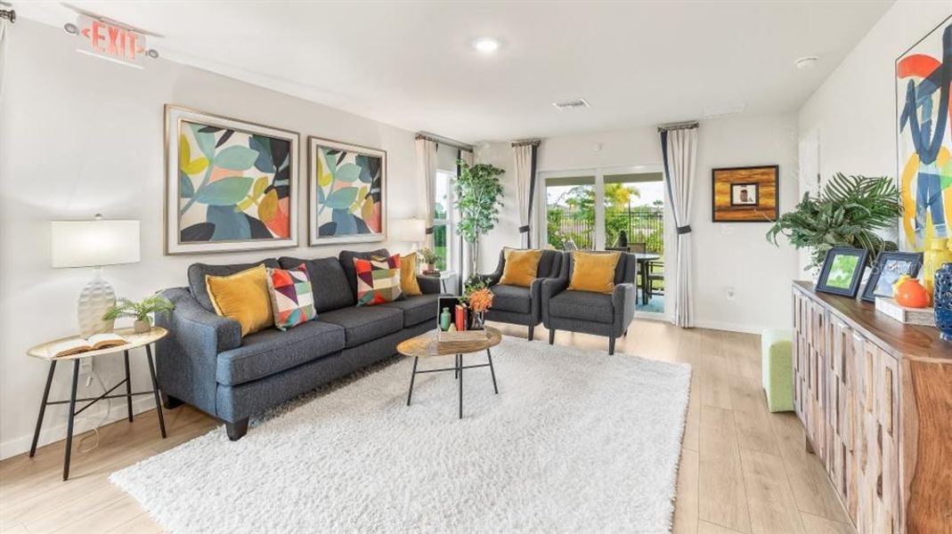 Furnished interior view inside a new home in Driftwood Bay, Port Charlotte (Image 11).
