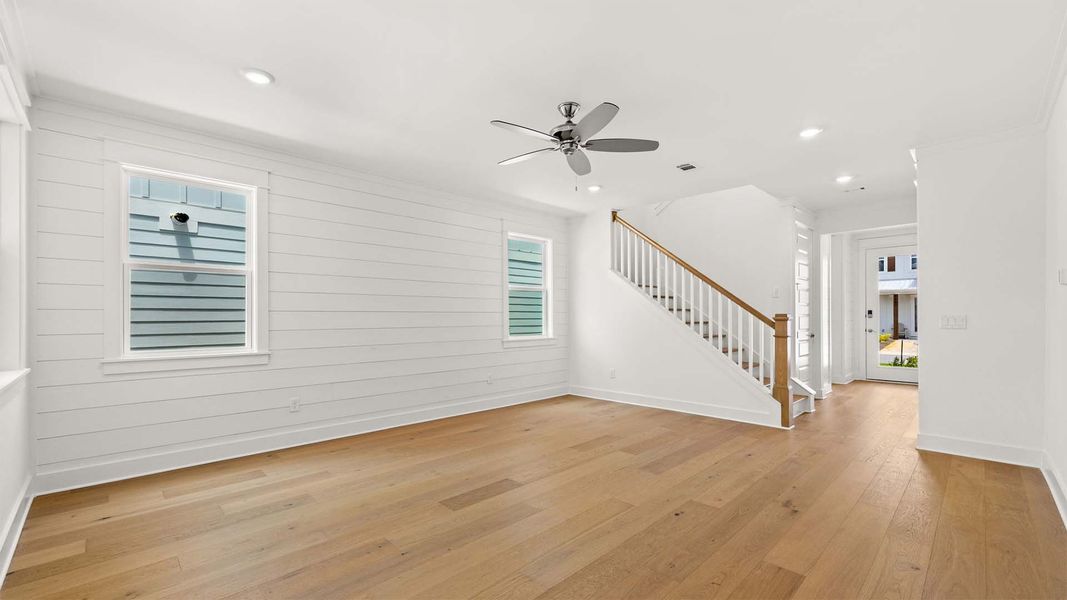 Spacious, unfurnished interior of a new home in Parkside, Santa Rosa Beach (Image 21).