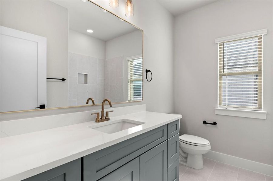 Furnished interior view inside a new home in , Italy (Image 9).