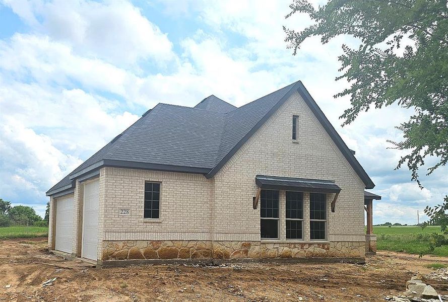 In-progress construction of a new home in , Gordonville, TX (Image 20).