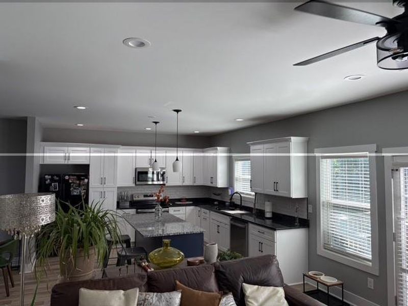 Furnished interior view inside a new home in , Atlanta (Image 8).