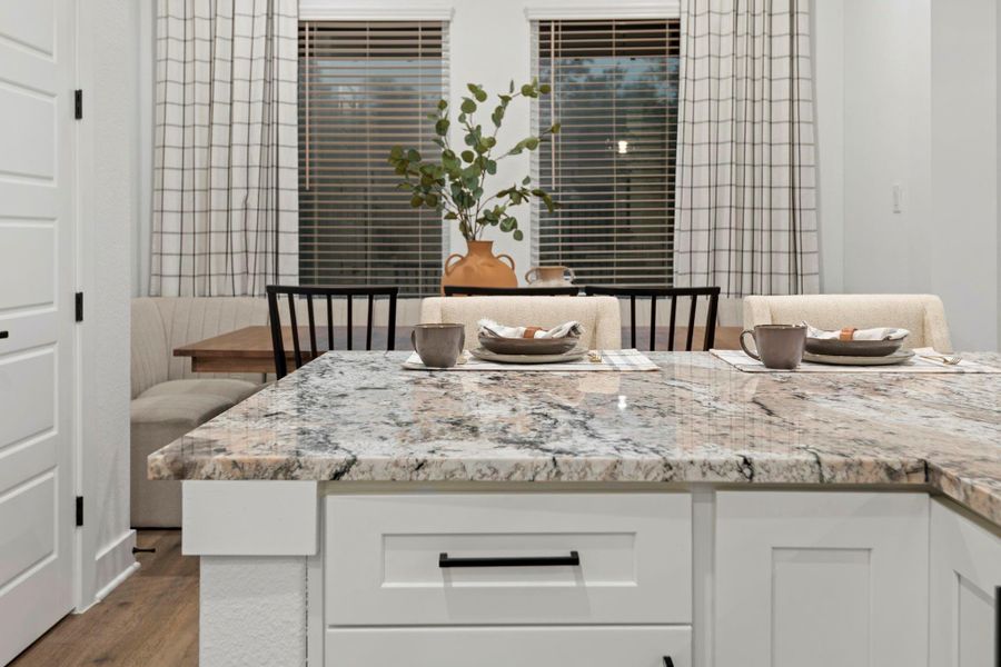 Furnished interior view inside a new home in Magnolia Woods - 70', Magnolia (Image 14).