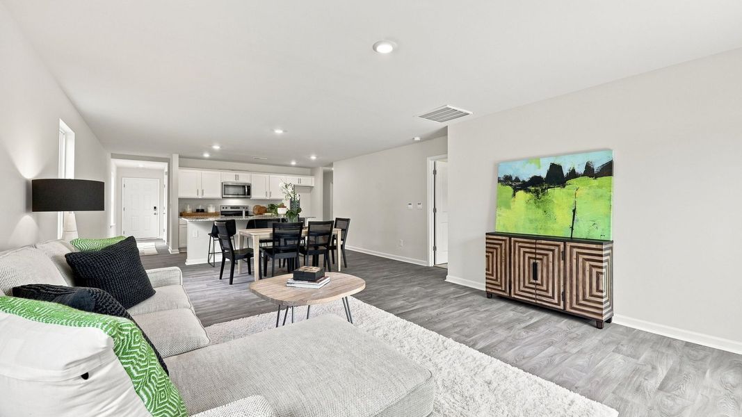 Furnished interior view inside a new home in Carter Ridge, Greenville (Image 15).
