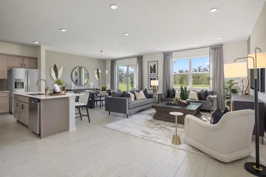 Representative furnished interior of a home built from the 2766 Modeled by KB Home in Woodland Oaks II, Brooksville (Image 5). Representative furnished interior of a home built from the 2766 Modeled by KB Home in Woodland Oaks II, Brooksville (Image 5).