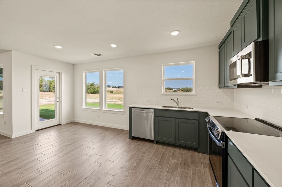 Furnished interior view inside a new home in Gatlin Ranch, Springtown (Image 9).