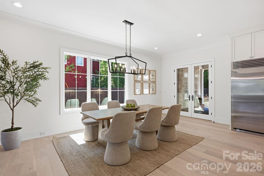 dining area with access to rear porch dining area with access to rear porch