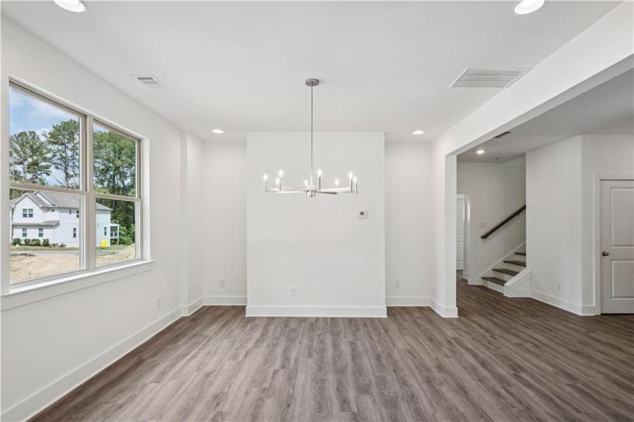 Spacious, unfurnished interior of a new home in , Atlanta (Image 10). Spacious, unfurnished interior of a new home in , Atlanta (Image 10).