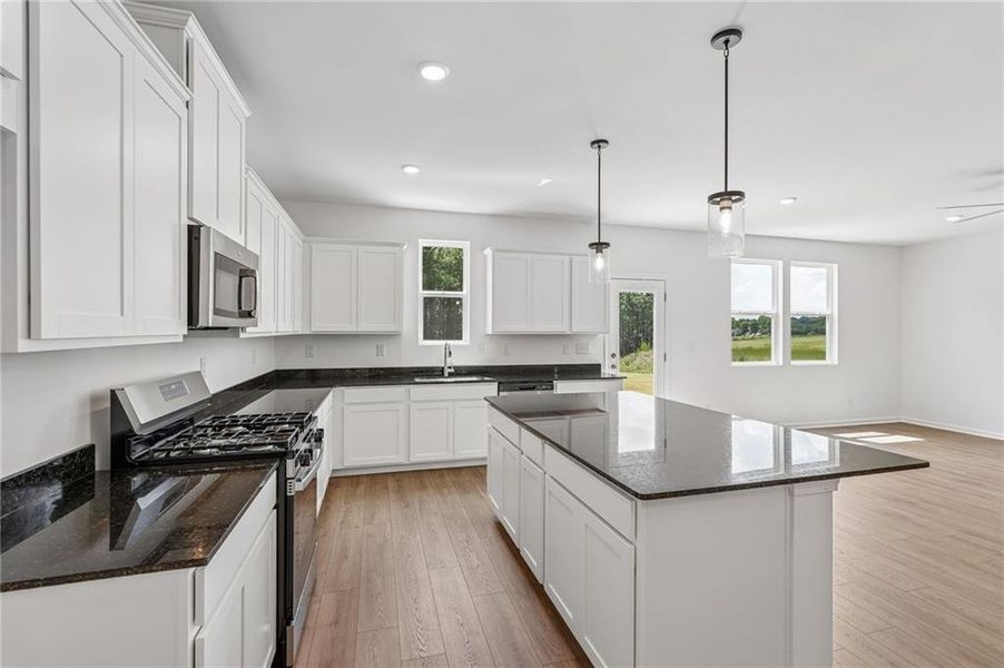Furnished interior view inside a new home in Heritage River, Euharlee (Image 5).
