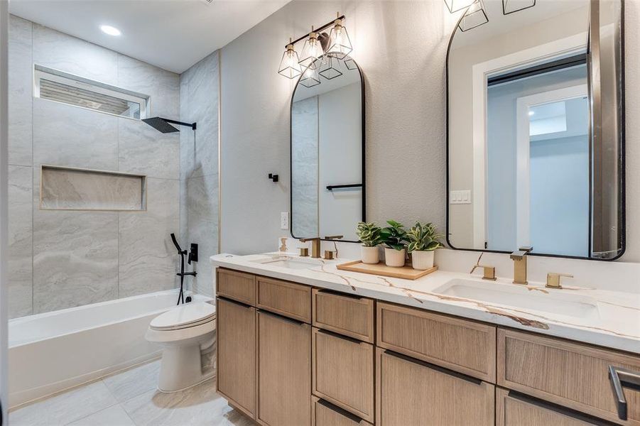 Furnished interior view inside a new home in , Whitney (Image 7).