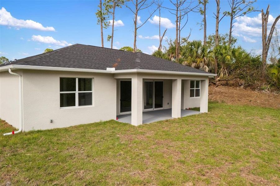 Exterior details and patio area of a home in , North Port (Image 24). Exterior details and patio area of a home in , North Port (Image 24).