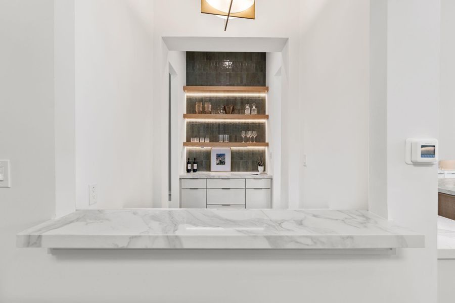 Furnished interior view inside a new home in , Houston (Image 8).