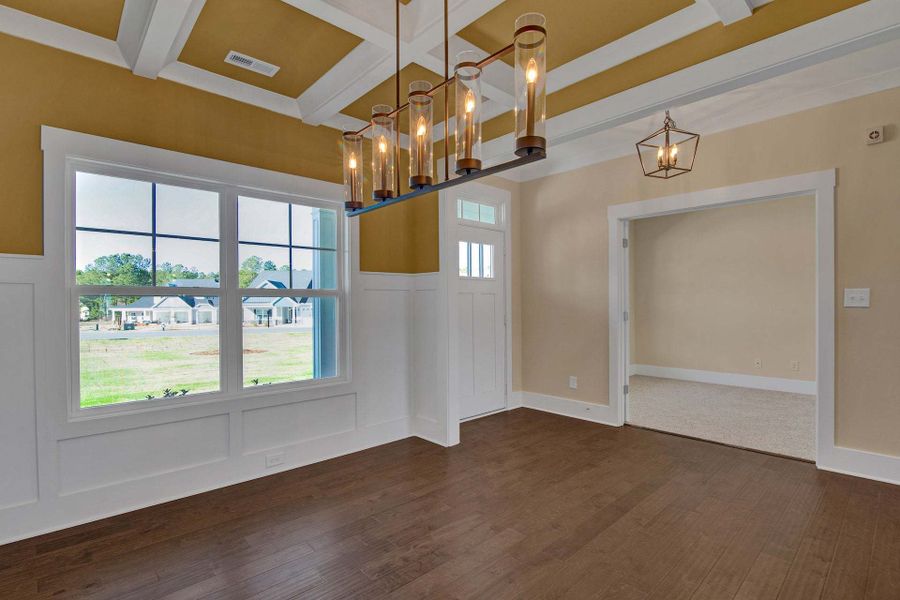 Representative unfurnished interior of a home built from the Bladen by Caviness & Cates Communities in Maggie Way, Wendell (Image 103).