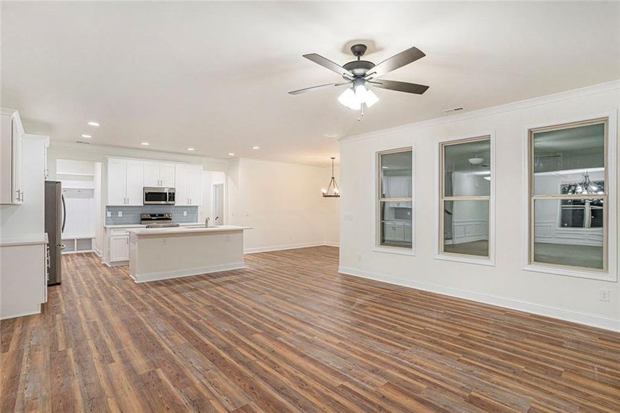 Spacious, unfurnished interior of a new home in , McDonough (Image 14). Spacious, unfurnished interior of a new home in , McDonough (Image 14).