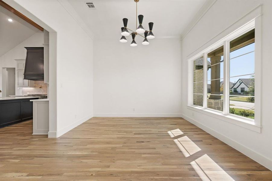 Spacious, unfurnished interior of a new home in NorthGlen, Haslet (Image 28).