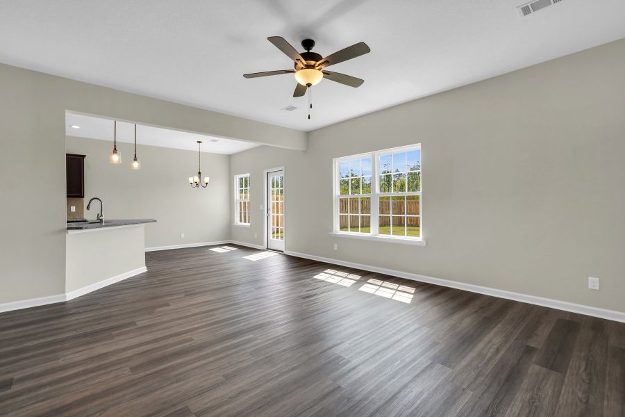 Representative unfurnished interior of a home built from the The Morris by RTS Homes in Grand Reserve, Hinesville (Image 21).