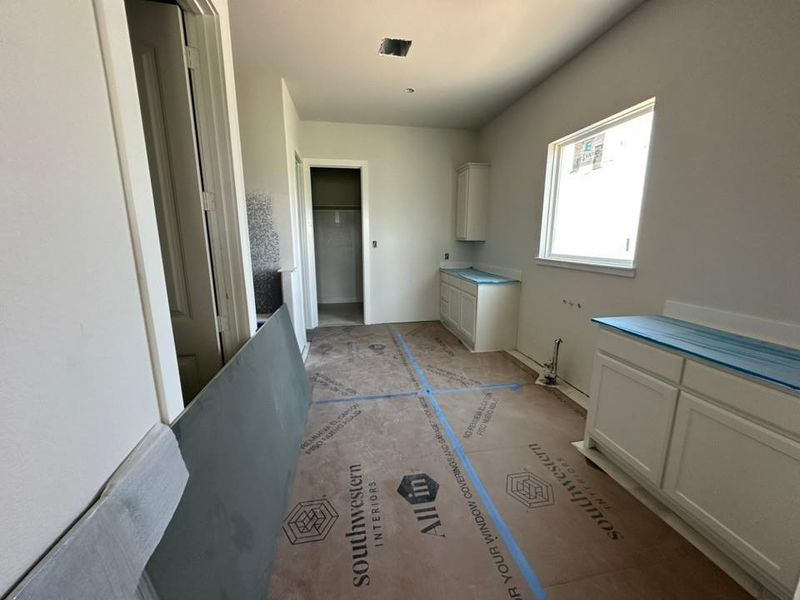 In-progress construction of a new home in Fannin Ranch, Leonard, TX (Image 24).