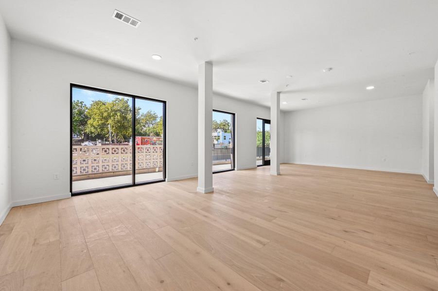 Spacious, unfurnished interior of a new home in One Oak, Austin (Image 22).