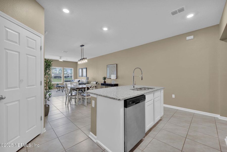 Furnished interior view inside a new home in , St. Augustine (Image 19). Furnished interior view inside a new home in , St. Augustine (Image 19).