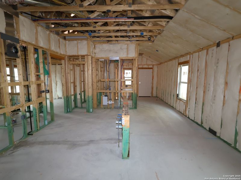 In-progress construction of a new home in Winding Brook, San Antonio, TX (Image 26).