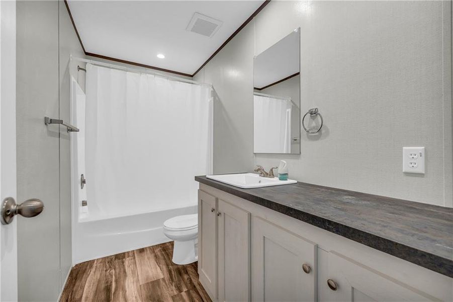 Furnished interior view inside a new home in , Hartwell (Image 14). Furnished interior view inside a new home in , Hartwell (Image 14).