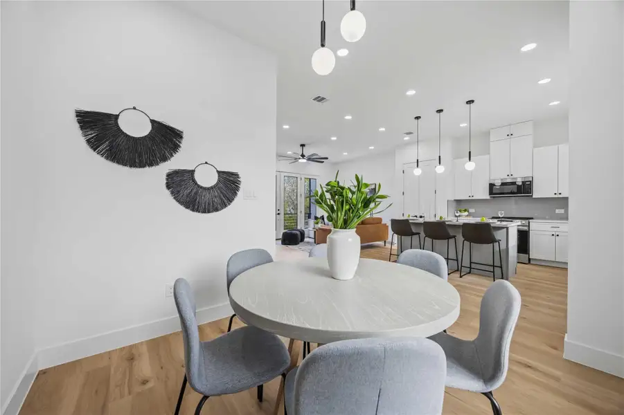 Furnished interior view inside a new home in , Houston (Image 4).
