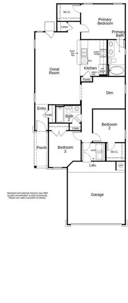 This floor plan features 3 bedrooms, 2 full baths, and over 1,300 square feet of living space. This floor plan features 3 bedrooms, 2 full baths, and over 1,300 square feet of living space.