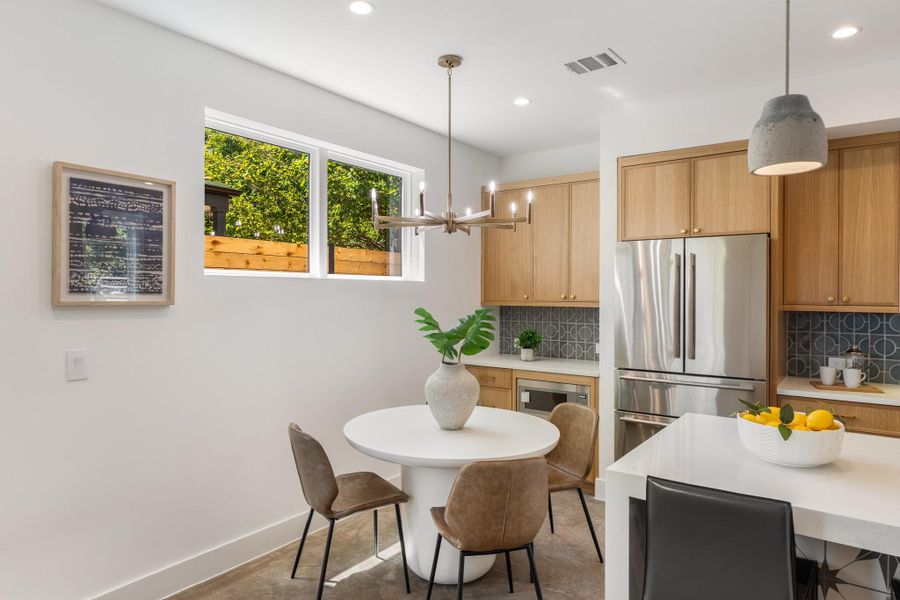 Furnished interior view inside a new home in , Austin (Image 11).