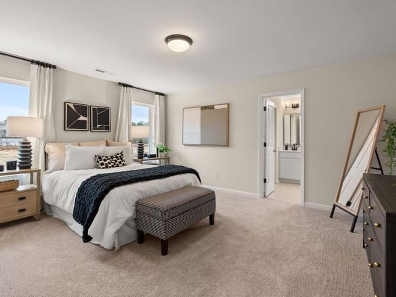 Representative furnished interior of a home built from the Aria by True Homes in Westbrook Falls, Colfax (Image 10). Representative furnished interior of a home built from the Aria by True Homes in Westbrook Falls, Colfax (Image 10).