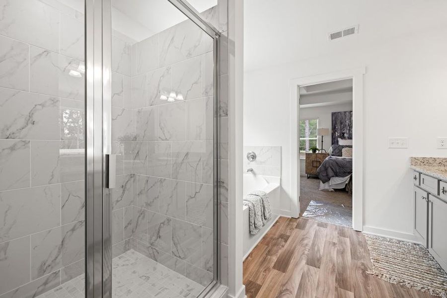 Furnished interior view inside a new home in Sutton's Landing, Statham (Image 37).