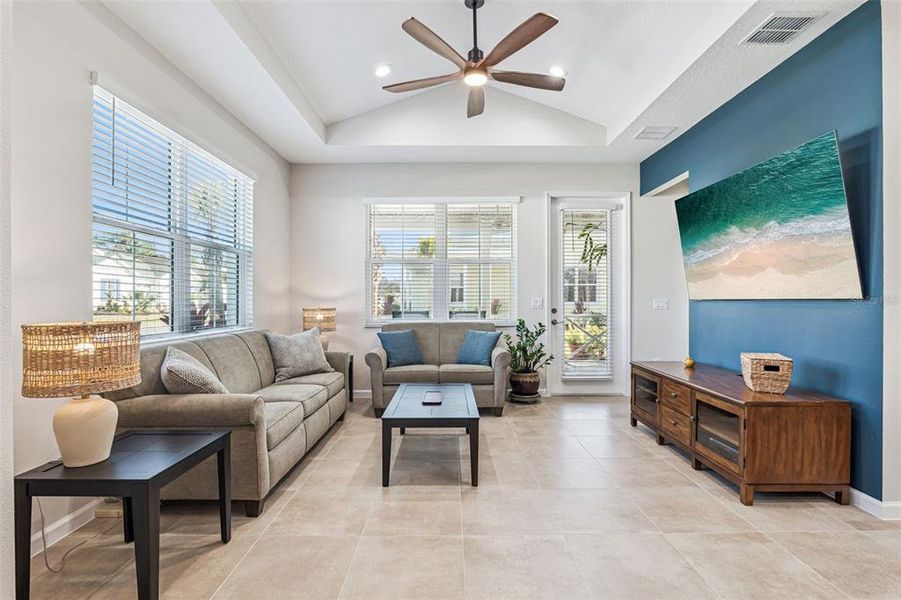 Furnished interior view inside a new home in , Daytona Beach (Image 19).
