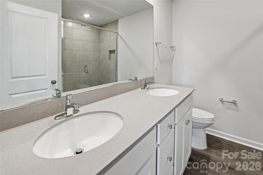 Furnished interior view inside a new home in , Statesville (Image 8).