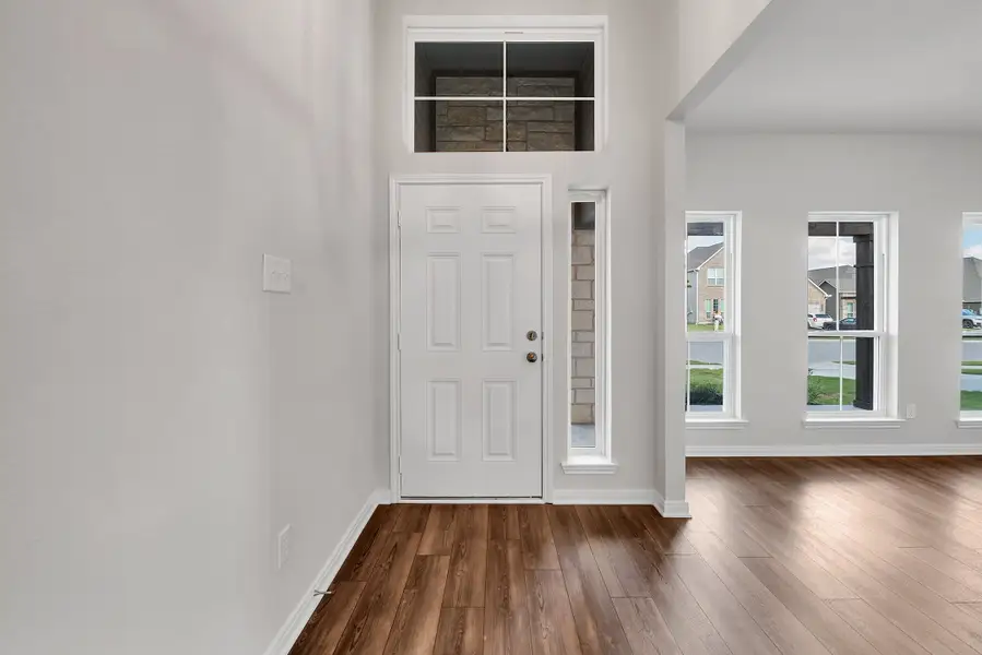 Representative unfurnished interior of a home built from the The 1818 by Stylecraft Builders in South Pointe, Temple (Image 10).
