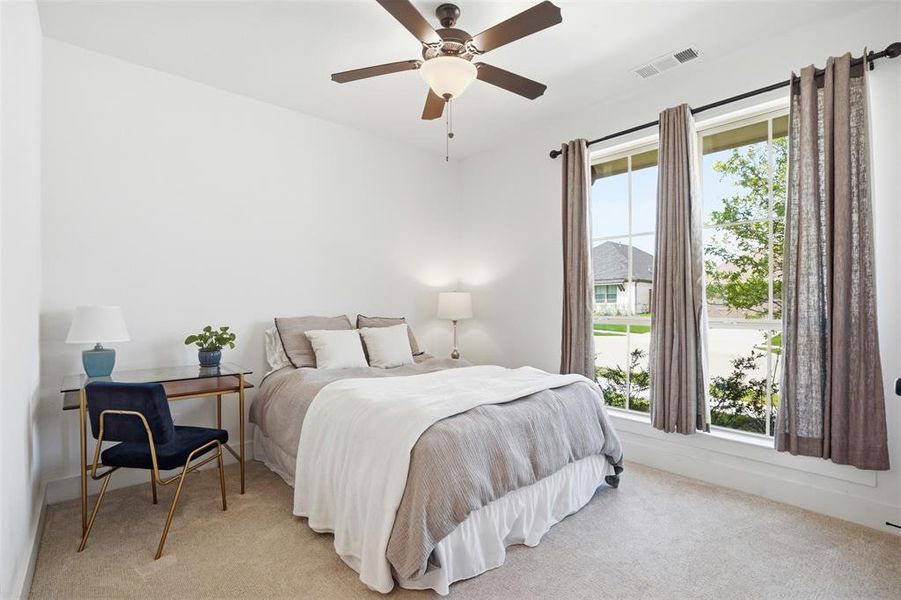 Furnished interior view inside a new home in Ventana, Fort Worth (Image 29).