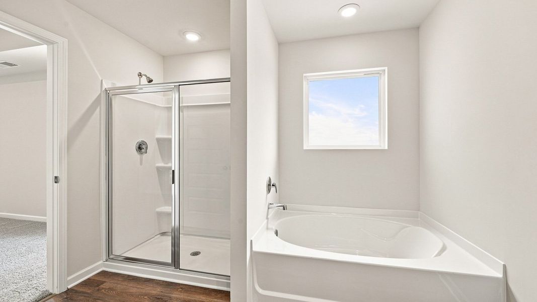 Furnished interior view inside a new home in Shoal Creek, Hampton (Image 13).