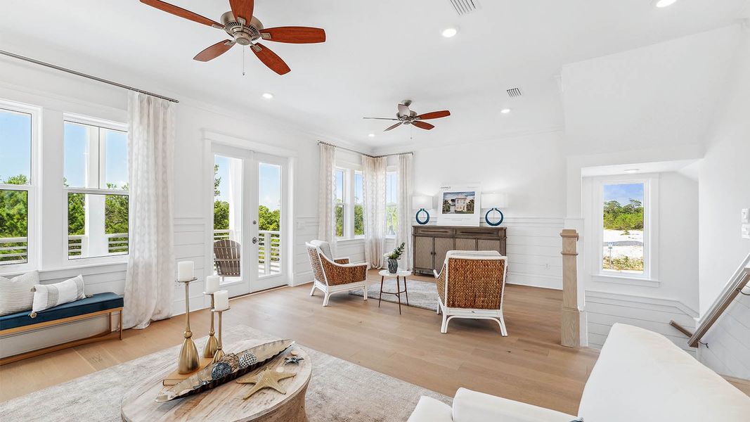Representative furnished interior of a home built from the Antigua by D.R. Horton in Parkside, Santa Rosa Beach (Image 15). Representative furnished interior of a home built from the Antigua by D.R. Horton in Parkside, Santa Rosa Beach (Image 15).