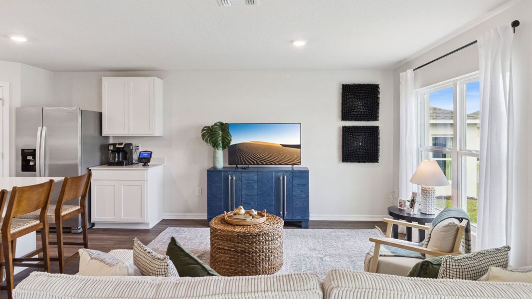 Furnished interior view inside a new home in Leoma's Landing, Lake Wales (Image 13).