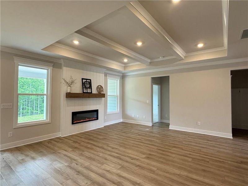 Spacious, unfurnished interior of a new home in Ponderosa Farms Reserve, Gainesville (Image 20). Spacious, unfurnished interior of a new home in Ponderosa Farms Reserve, Gainesville (Image 20).