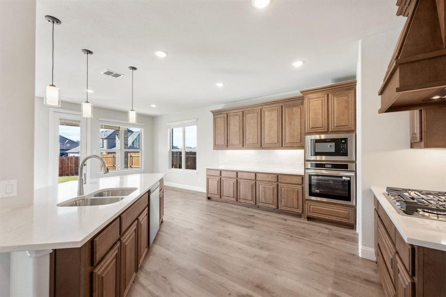 Furnished interior view inside a new home in Eagle Glen 50, Alvarado (Image 14). Furnished interior view inside a new home in Eagle Glen 50, Alvarado (Image 14).