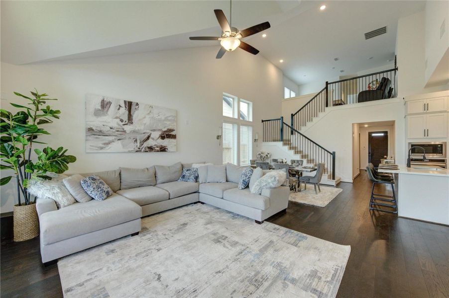 Furnished interior view inside a new home in Sienna 45', 50', Missouri City (Image 24).