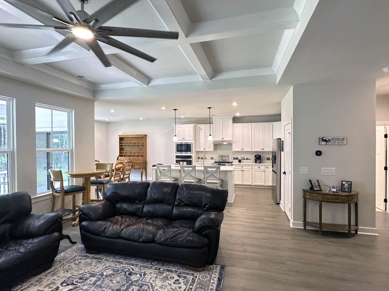 Furnished interior view inside a new home in , Awendaw (Image 31).