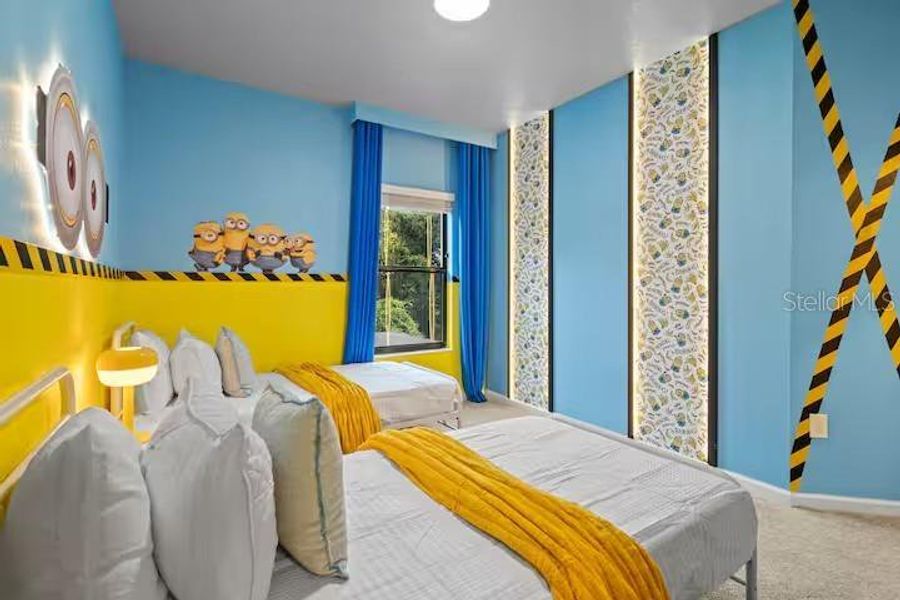 Furnished interior view inside a new home in , Orlando (Image 19).