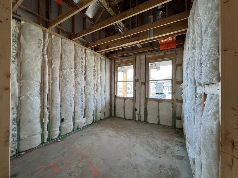 In-progress construction of a new home in Rolling Glen, Hutto, TX (Image 8).