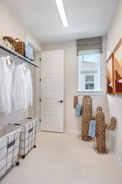 Furnished interior view inside a new home in Lariat, Liberty Hill (Image 24).