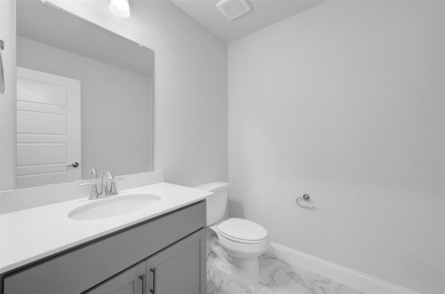 Furnished interior view inside a new home in Aster Park, McKinney (Image 12).