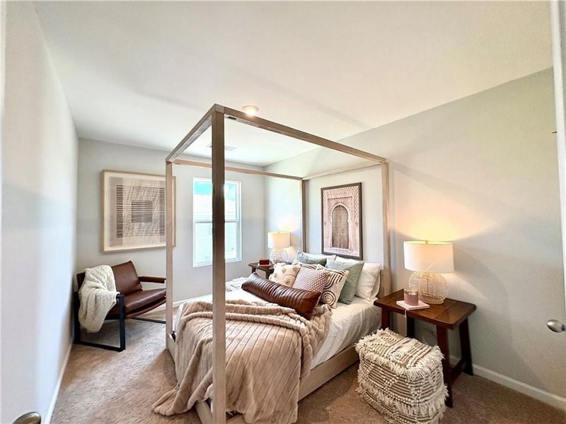 Furnished interior view inside a new home in Stegall Village, Cartersville (Image 26).