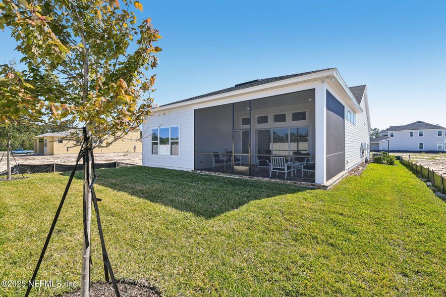 Exterior details and patio area of a home in Seabrook Village II, Ponte Vedra (Image 42). Exterior details and patio area of a home in Seabrook Village II, Ponte Vedra (Image 42).