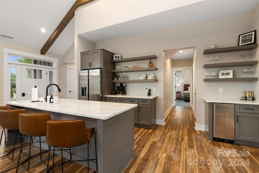 Furnished interior view inside a new home in , Waynesville (Image 14).